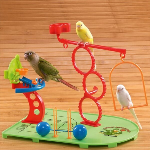Birdie Basketball Gym – Activity Centre for Smaller Parrots Birdie Basketball Gym – Activity Centre for Smaller Parrots