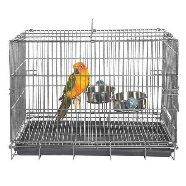 Liberta Folding Parrot Travel Cage Antique Liberta Folding Parrot Travel Cage Antique