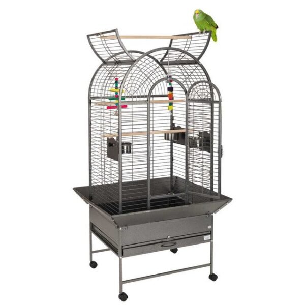 antique cortes parrot cage Cortes Top Opening Parrot Cage – Antique