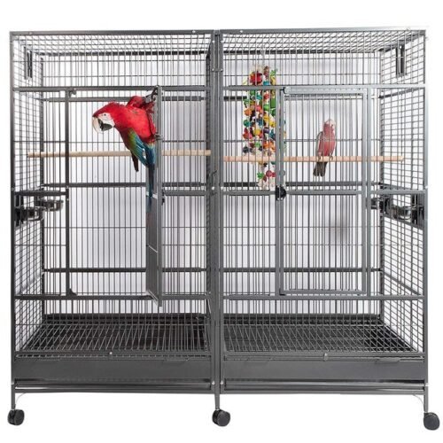 Nova 2 Large Parrot Cage with Divider