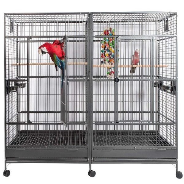 Nova 2 Large Parrot Cage with Divider Nova 2 Large Parrot Cage with Divider