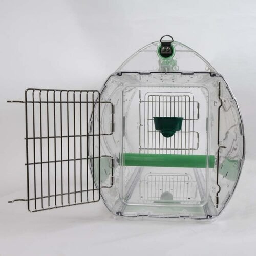 ***Collection Only***Large Perch and Go Acrylic Parrot Carrier ***Collection Only***Large Perch and Go Acrylic Parrot Carrier